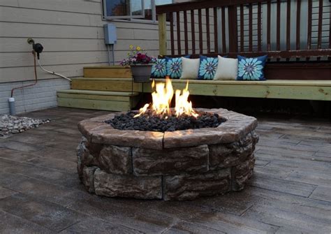 Concrete Fire Pit Kits Diy Natural Concrete Hardscapes