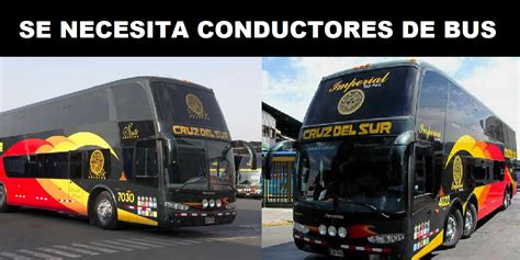 SE NECESITA CONDUCTORES DE BUS