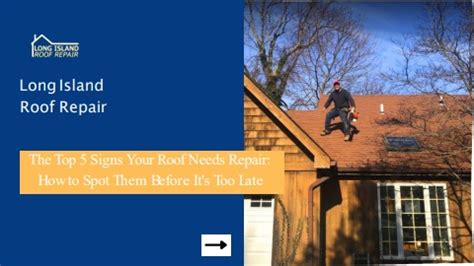 The Top Signs Your Roof Needs Repair How To Spot Them Before It S Too