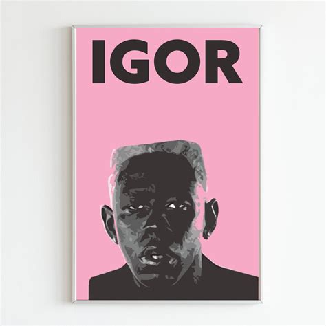 IGOR Poster Tyler the Creator Digital Download Alternative Album Cover ...