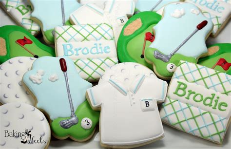 Golf Decorated Cookies Fathers Day Cookies Golf