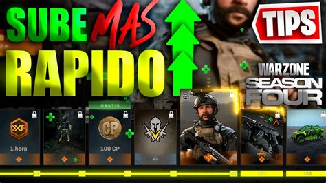 Como SUBIR MAS RÁPIDO de NIVEL el PASE DE BATALLA WARZONE Temporada