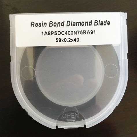 Semiconductor Diamond Saw Blades , 0.2mm Wafer Dicing Blade