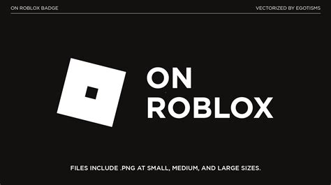 "On Roblox" Badge Vectorized with .Ai and .PNG files! - Community ...