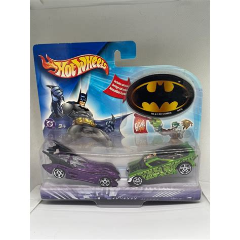 Hot Wheels DC Batman Vs The Riddler Pack Shopee Malaysia
