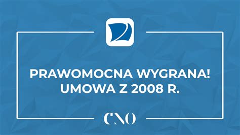 Prawomocna Wygrana Umowa Nordea Z R Niewa Na