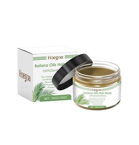 Hoegoa Batana Oil Hair Mask Improves Hair Quality Repairs Dry Hair