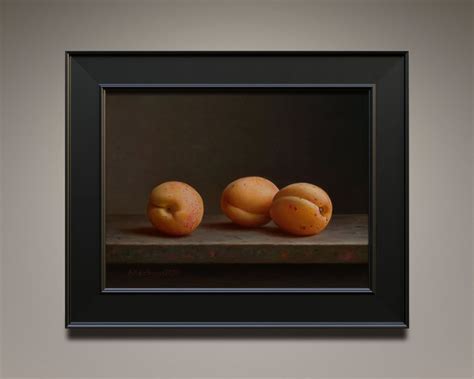 Apricots Oil Painting By Albert Kechyan Artfinder