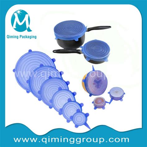 Silicone Stretch Lids Qiming Packaging Lids Caps Bungs Cans Pails