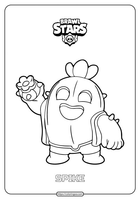 Brawl Stars Coloring Printables