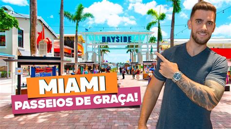 10 coisas de graça para fazer em MIAMI Passeios incríveis e