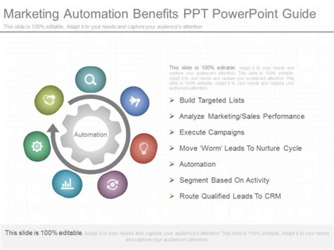 Marketing Automation Benefits Ppt Powerpoint Guide Powerpoint Templates