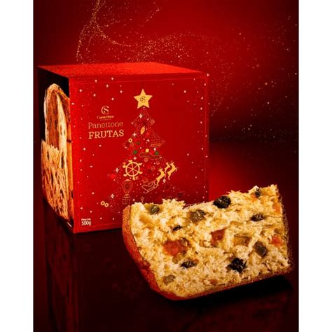 Panettone Frutas Cacau Show 500g Shopee Brasil