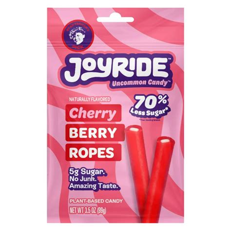 Joyride Low Sugar Sour Blue Raspberry Strips Oz Delivered In As