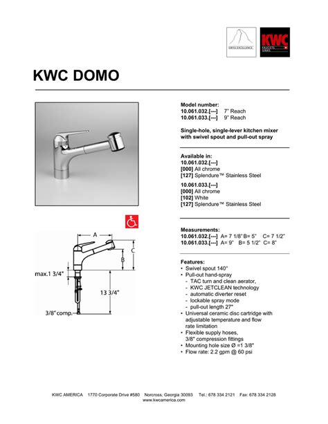 Kwc Domo Kitchen Faucet Cartridge Dandk Organizer