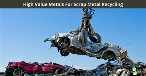 High Value Metals For Scrap Metal Recycling Galaxy Metals Scrap