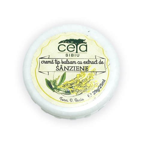 Crema Tip Balsam Cu Extract De Sanziene G Ceta Sibiu Farmacia