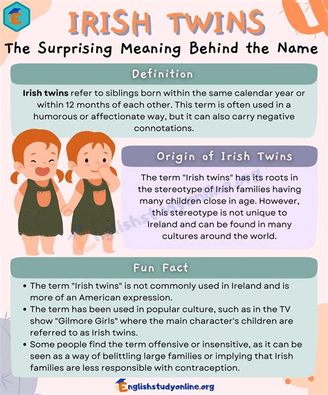 Irish Twins Meaning: The Slang Term That's More Than Just a Label ...