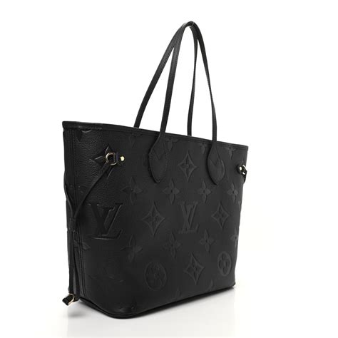 Louis Vuitton Empreinte Monogram Giant Neverfull Mm Black 746587 Fashionphile