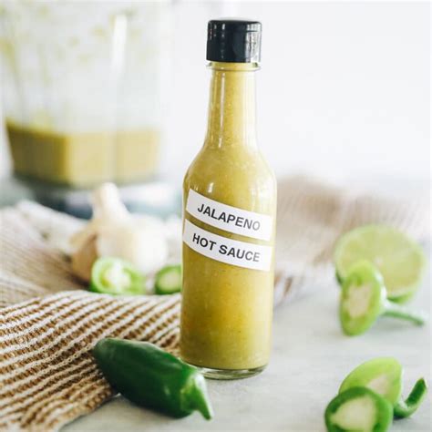 Jalape O Hot Sauce Recipe The Healthy Maven