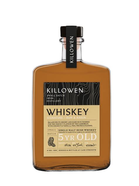 Killowen Signature Rum And Raisin 5 Year Old Single Malt Batch 3