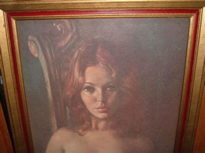 Vintage Leo Jansen Nude Woman Original Print S