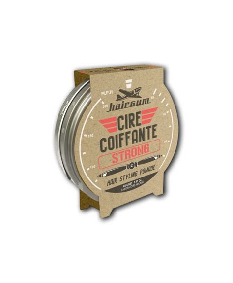 Cire coiffante fixation forte Strong tenue longue durée 40G