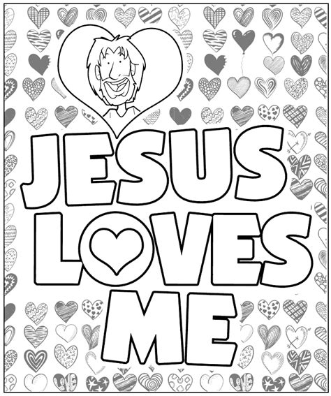 Jesus Coloring Pages Printable Coloring Pages