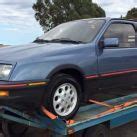 Este Ford Sierra XR4 se mantuvo guardado durante 34 años Parabrisas