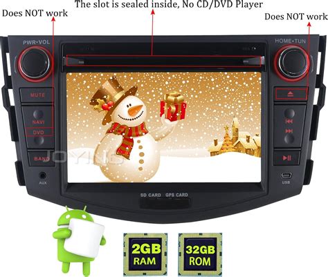 Amazon Joying For Toyota Rav Double Din Inch Gb