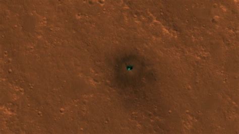 Nasas Mars Reconnaissance Orbiter Takes Pictures Of Insight Lander