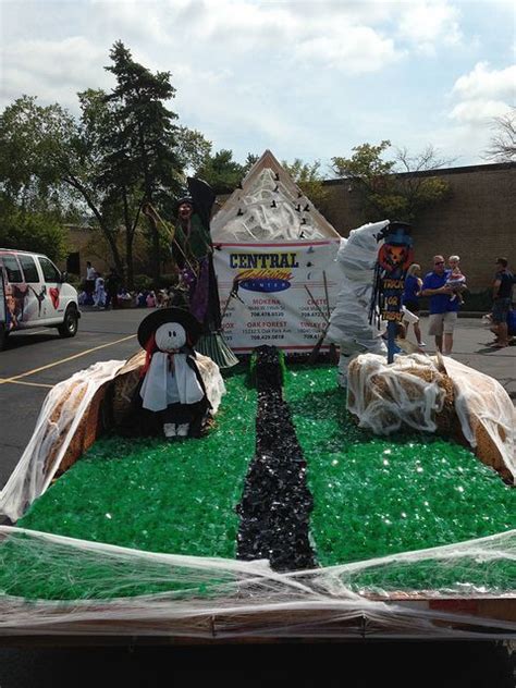 Halloween Parade Float Decorations Central Collision Center Frankfort