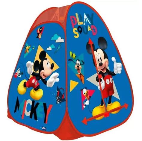 Barraca Mickey Minnie Disney Cabana Casinha Casa Iglu Toca Cor Azul