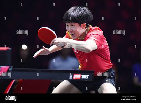 Wang Chuqin Chn March Table Tennis Wtt Singapore Smash