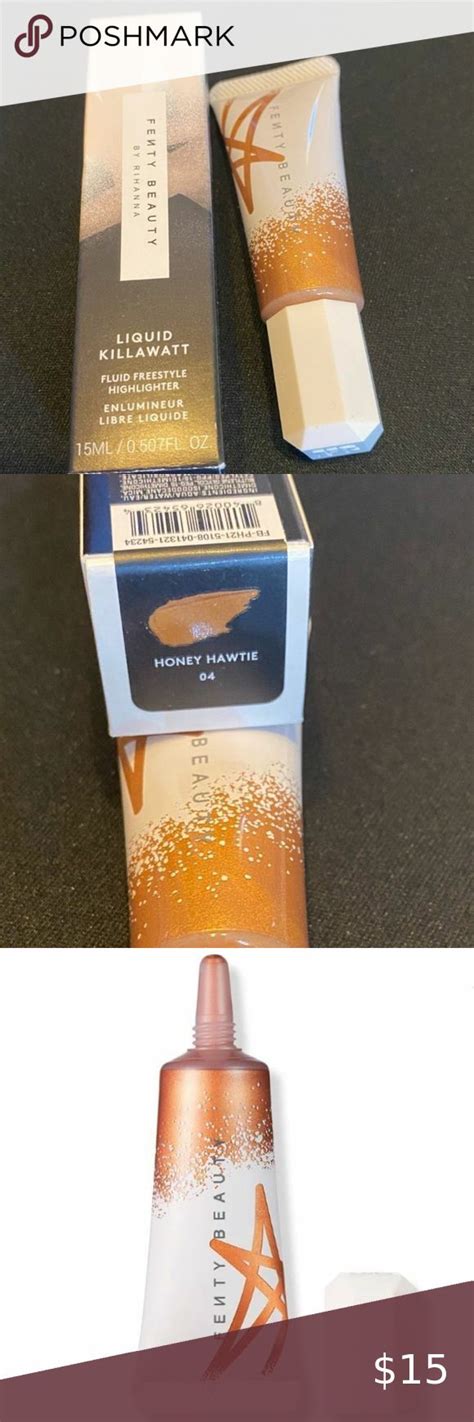 Fenty Beauty Liquid Killawatt Fluid Freestyle Highlighter Honey Hawtie