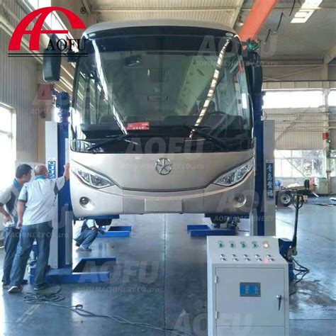 Heavy Duty Column Lift CE Certified Bus Truck Repair Machine Column