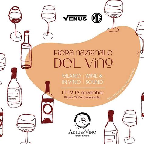 Milano In Vino Fiera Nazionale Del Vino Novembre