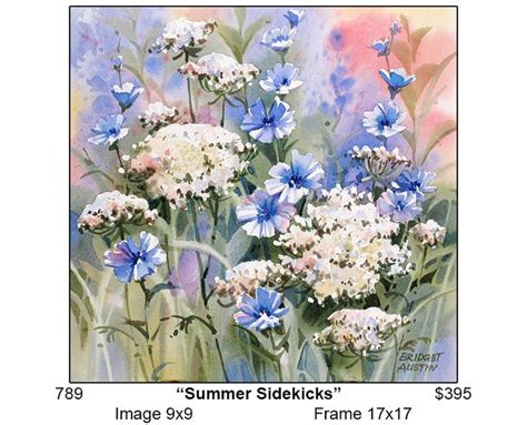 Bridget Austin Flower Art Painting Limited Edition Prints Flower Art