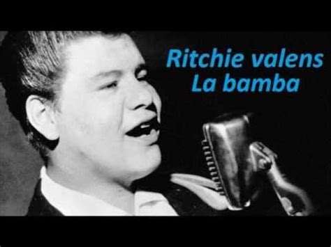 Ritchie Valens La Bamba Lyrics YouTube