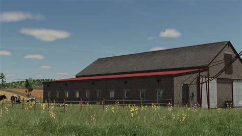 Ls Cows Barn With Manure Spliter V Farming Simulator