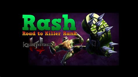 Killer Instinct Rash Ranked Matches Part 4 KILLER RANK YouTube