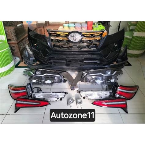 Jual Paket Upgrade Depan Belakang Fortuner Vrz Tampilan GR 2024 Fullset