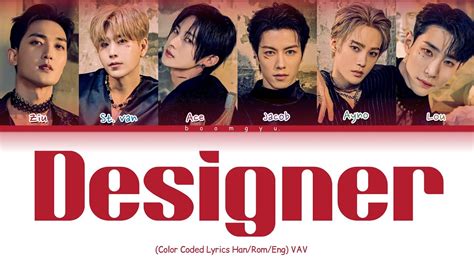 Vav Designer Lyrics Color Coded Lyrics Youtube