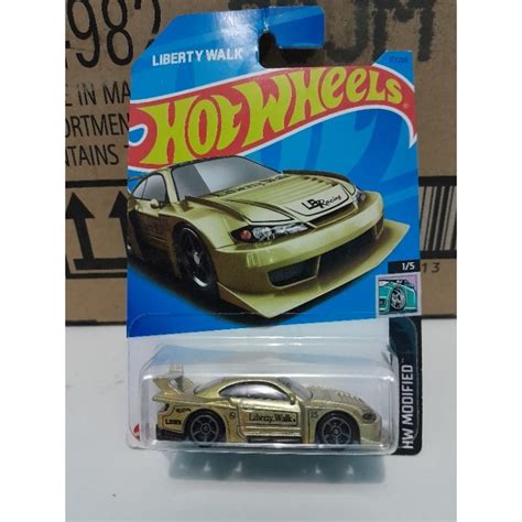 Jual Hot Wheels Lb Super Silhouette Nissan Silvia S15 Gold Lbwk Shopee Indonesia