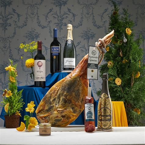 CAJA JAMONERA 207J Cestas De Navidad Gourmet Rojas Barrios