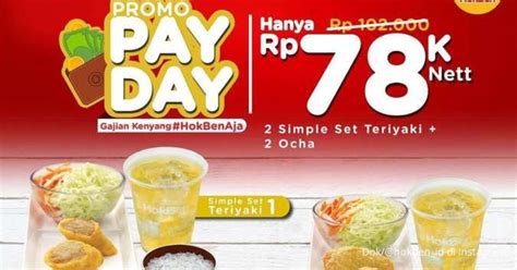 Promo Hokben Payday Di Akhir Bulan Agustus 2023 Makan Kenyang Dan