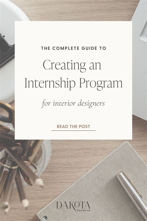 How To Create An Internship Program For Your Interior Design Business