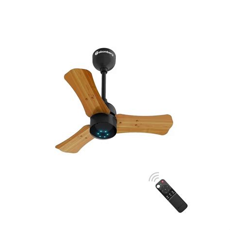 3 Blades Golden Oakwood Atomberg Renesa 600 Mm Ceiling Fans 380 RPM At