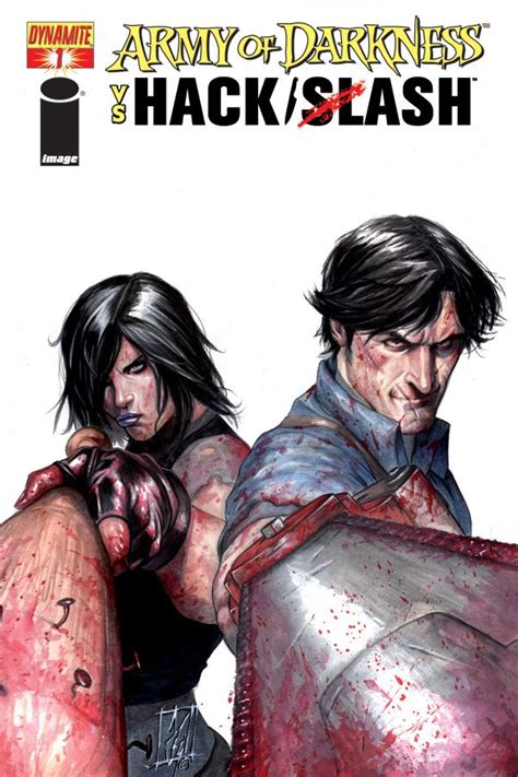 Army Of Darkness Cross Over With Hackslash Written By Hackslash Creator Tim Seeley Six Issue