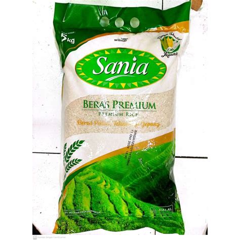 Jual Beras Sania Premium 5 Kg Shopee Indonesia